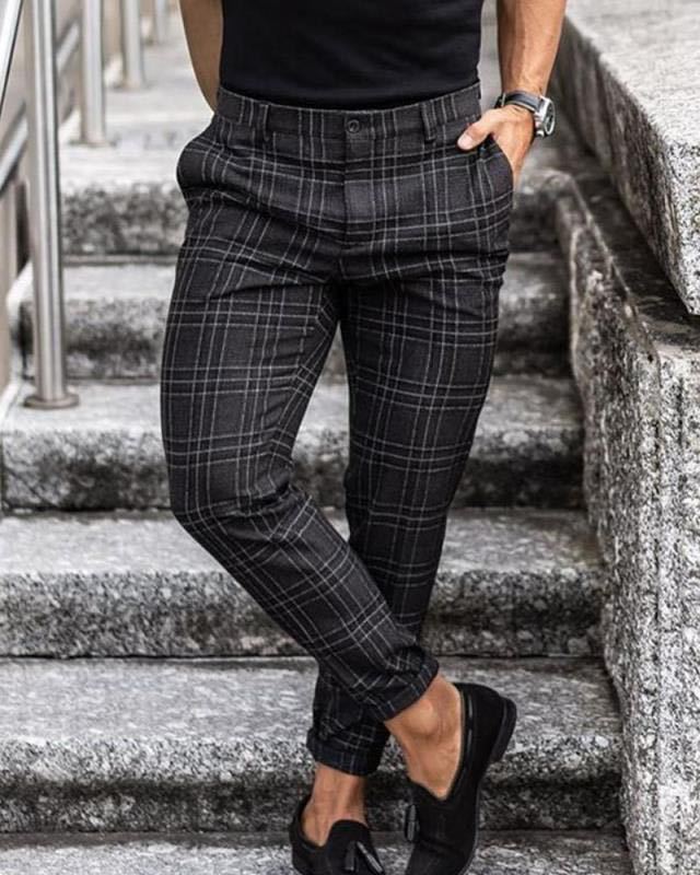 Tom Plaid Tailored Pants®