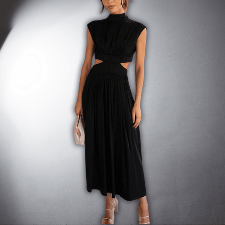 Ilona | Abito Plissettato Vegano con Comfort Premium