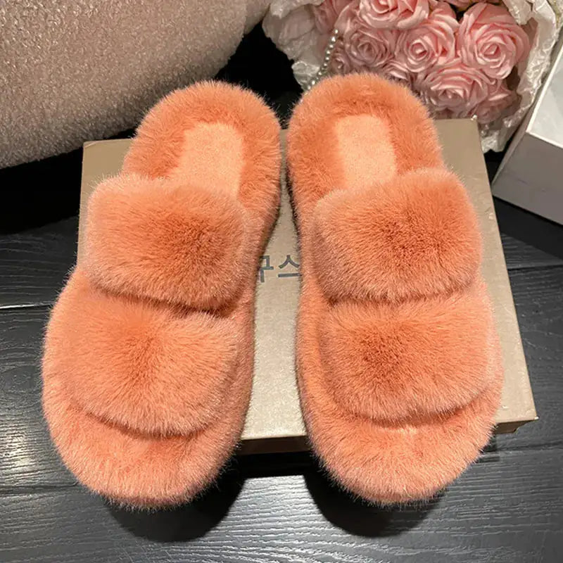 Aurora® Fluffy Winter Slippers