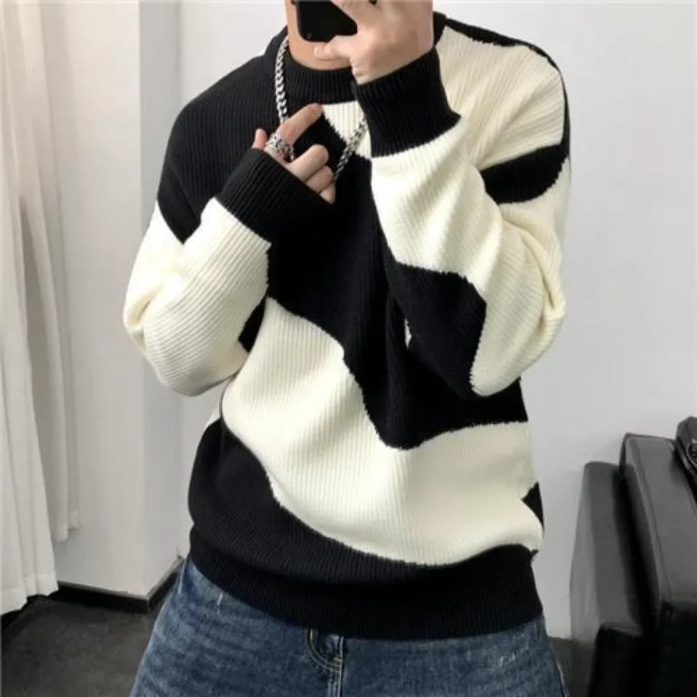 Kevin® Colorblock Knit Sweater